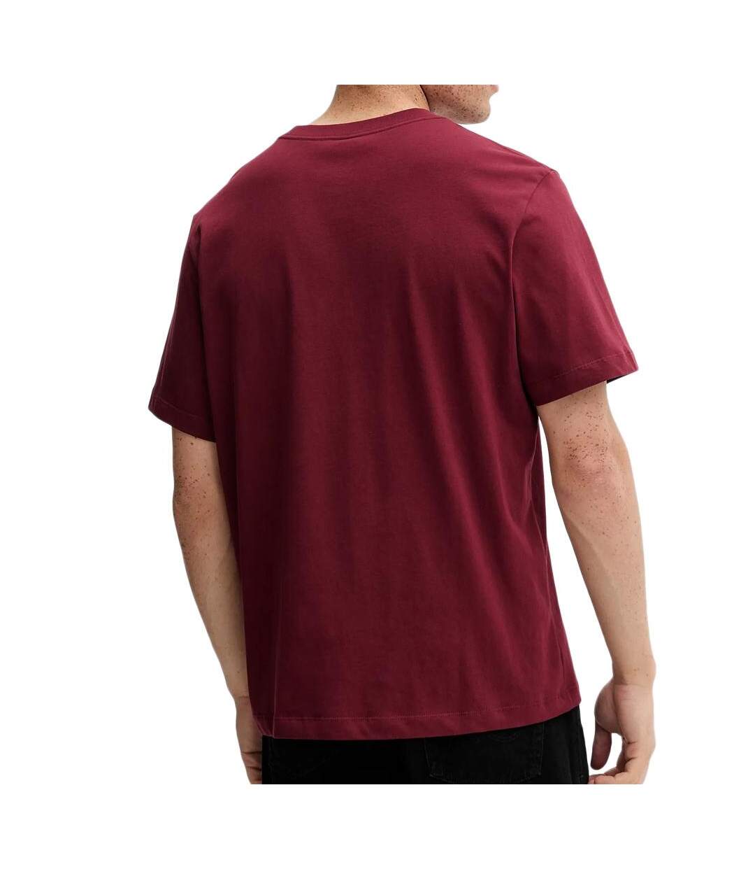 T-Shirt rouge homme calvin klein jeans lv04rd822g-2