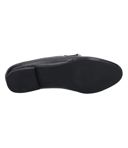 Mocassins Motif/style Chaîne Harper Femme Noir Hush Puppies