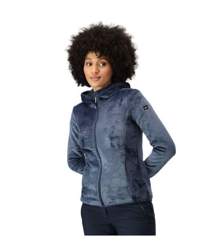 Regatta Womens/Ladies Julissa III Fluffy Full Zip Fleece Jacket (Admiral Blue) - UTRG9049