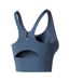 Womens/ladies Jaida Cut-out Back Sports Bra Granite Grey The North Face-3