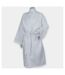 Unisex adult waffle robe white Towel City