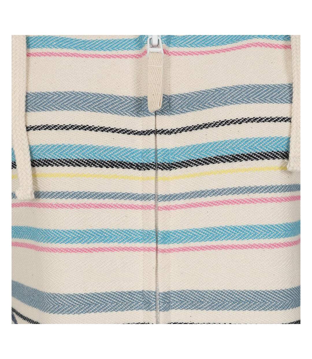 Veste À Capuche Motif/style Rayé Femme Craie Lazy Jacks-2