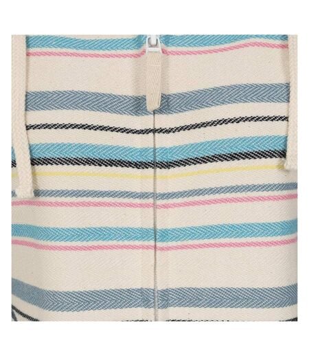 Veste À Capuche Motif/style Rayé Femme Craie Lazy Jacks