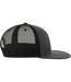 Atlantis Unisex Adult Mesh 6 Panel Trucker Cap (Dark Grey/Black)