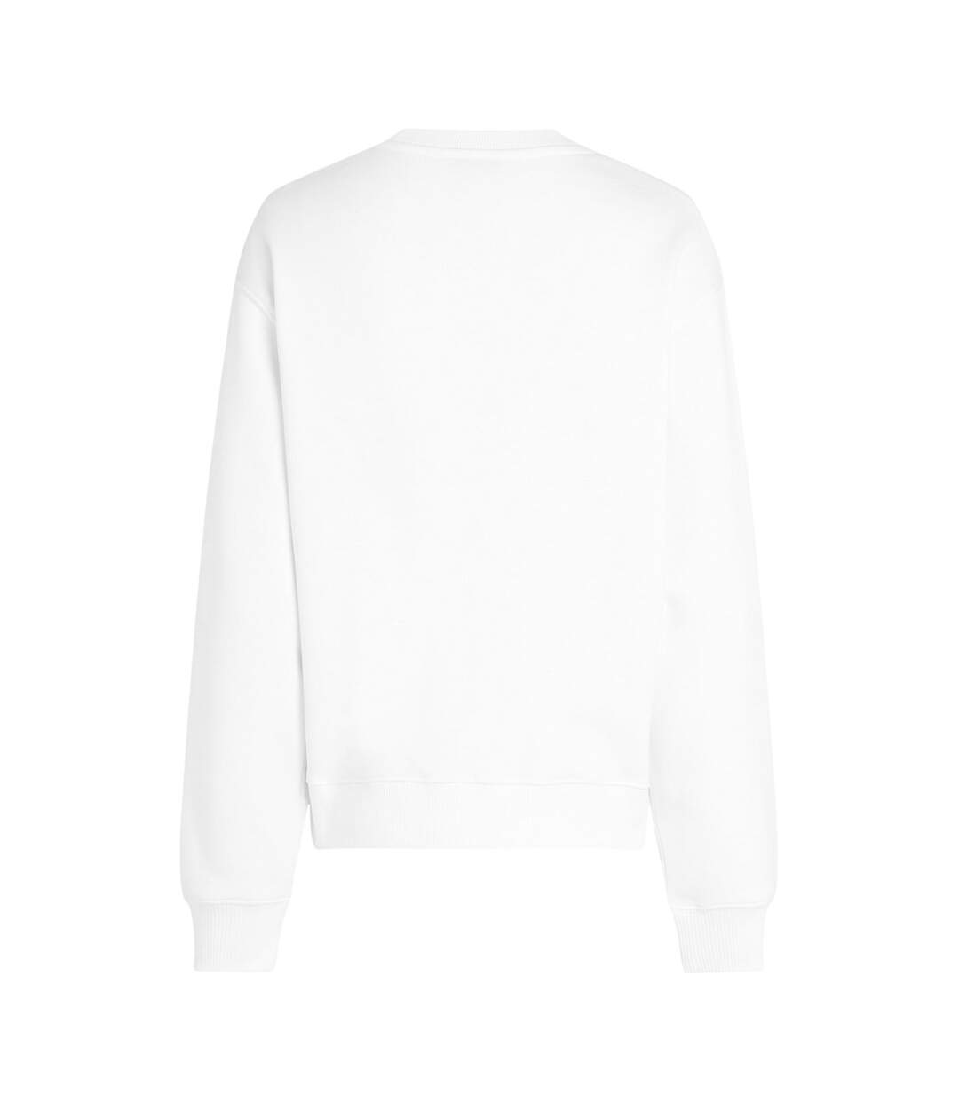 Womens/ladies Cotton Blend Regular Sweatshirt Optic White Tommy Hilfiger-2