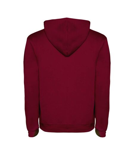 Sweat Urban Homme Rouge Grenat Gris Chiné Roly