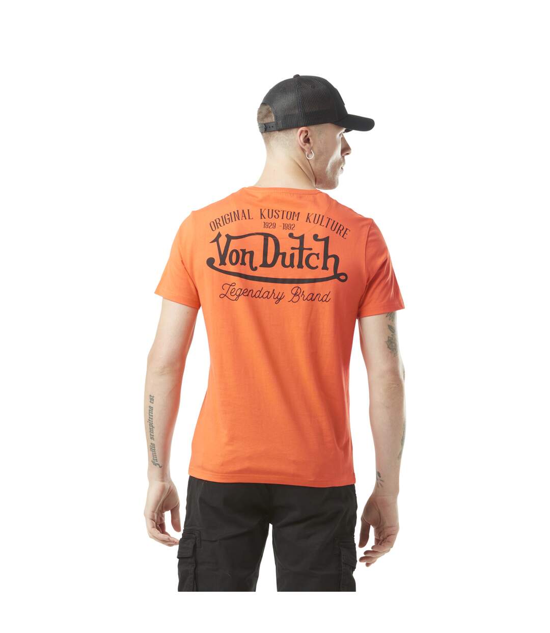 T-shirt homme col rond en coton Eye Vondutch