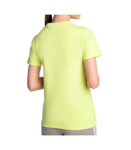 T-shirt Jaune fluo Femme Adidas Trefoil