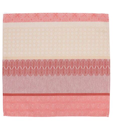 Lot de 3 serviettes table Jacquard CHARLESTON