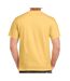 Mens heavy cotton t-shirt yellow haze Gildan