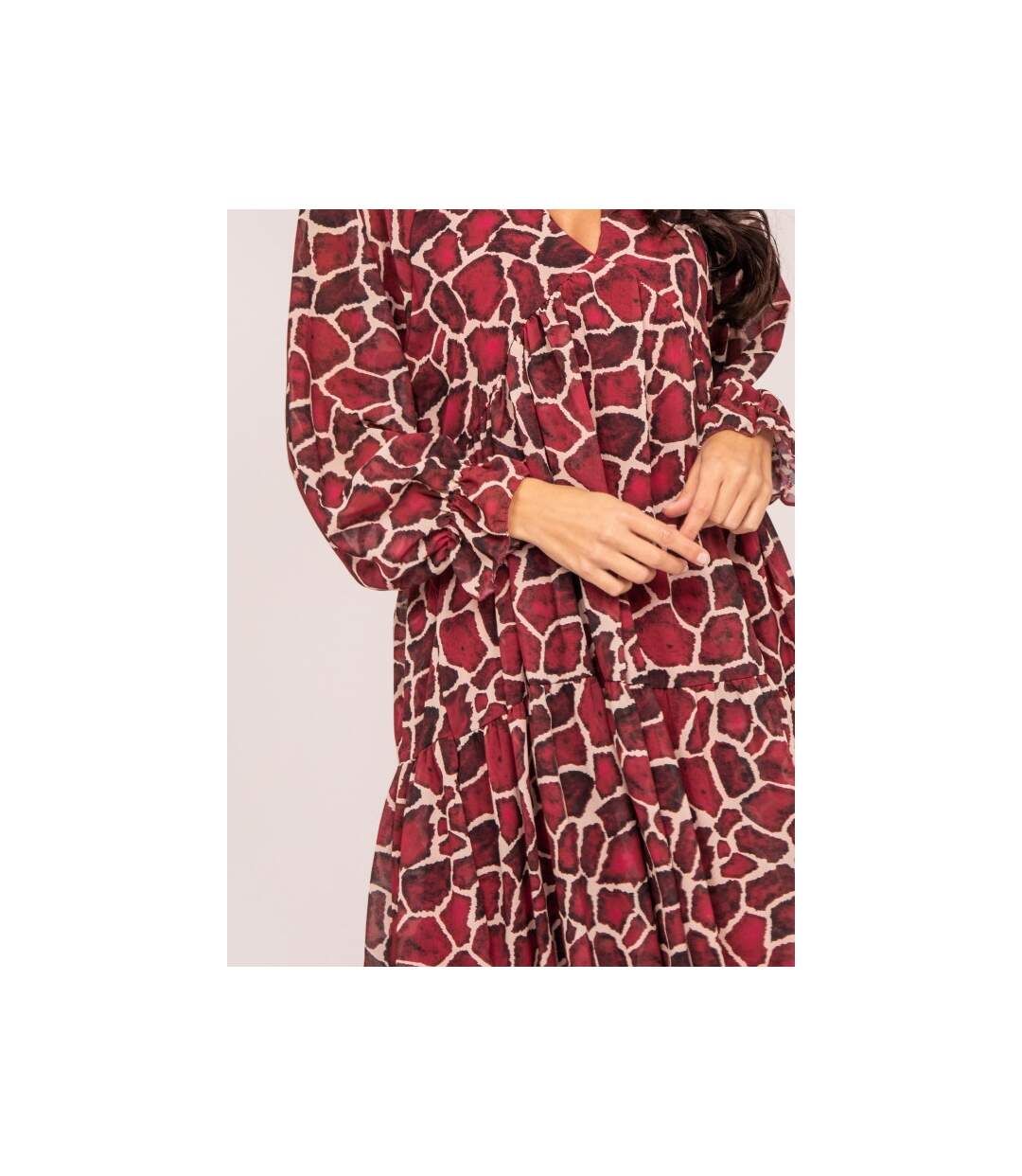 Robe courte motifs IFER - Dona X Lisa-3