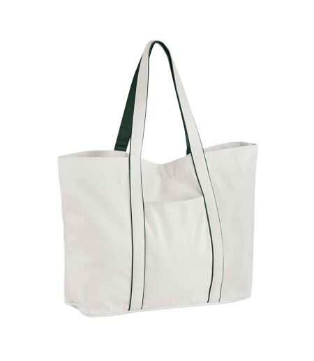 Tote Bag Taille Unique Blanc Doux Vert Bouteille Westford Mill