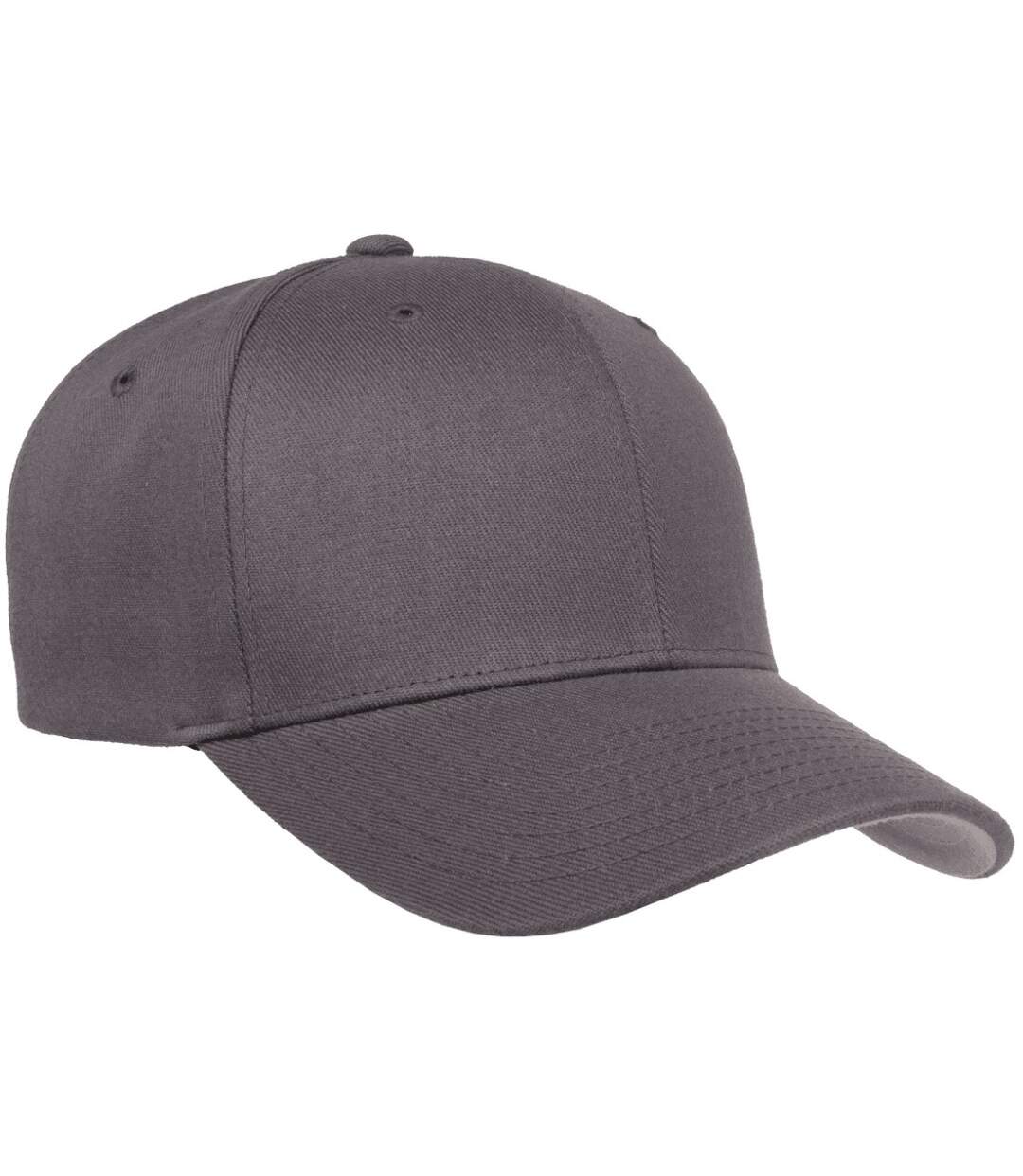 Casquette de baseball flexfit adulte gris Yupoong