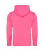 Sweatshirt à capuche adulte unisexe rose électrique Awdis-2