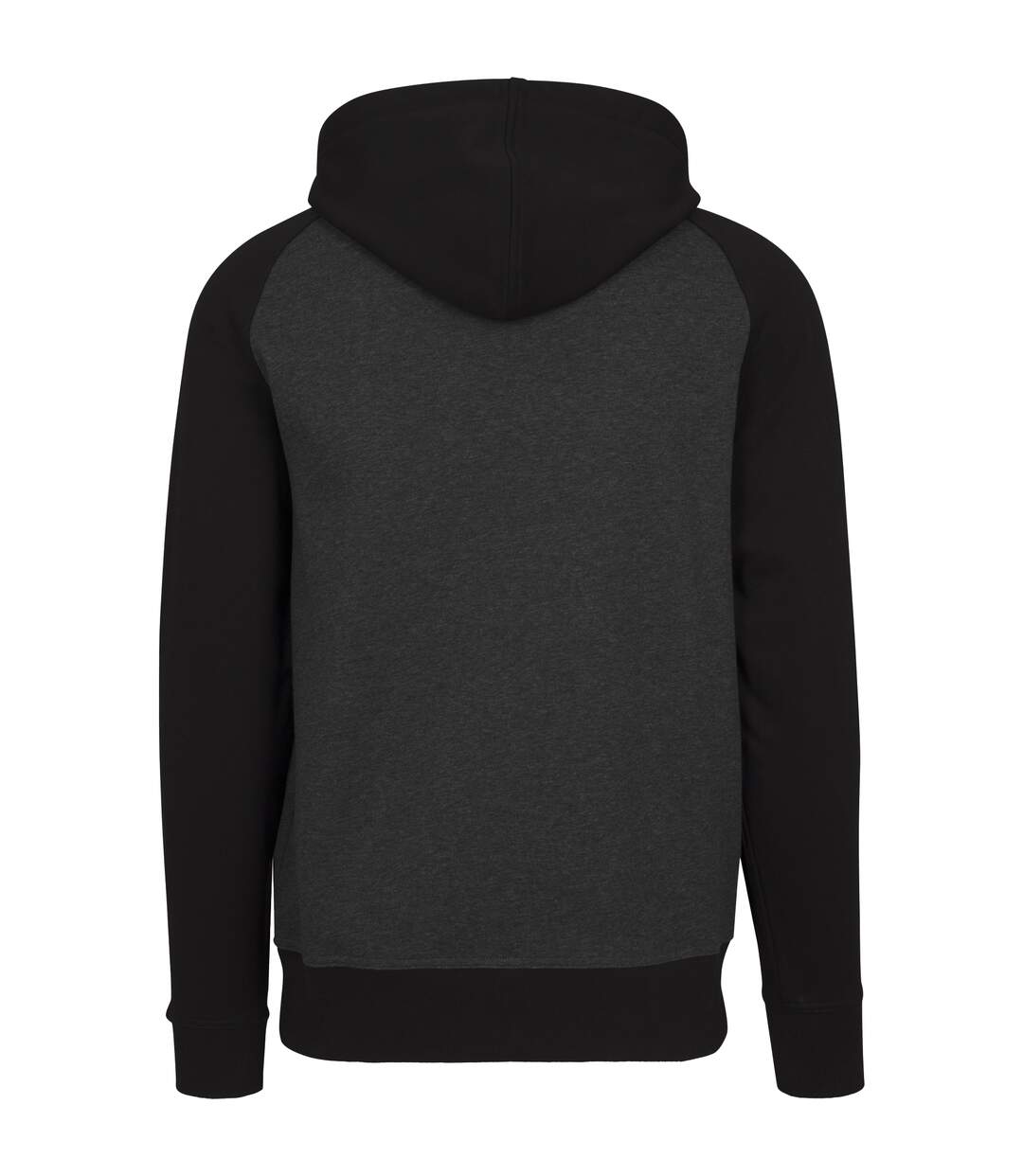 Sweat À Capuche Homme Charbon Build Your Brand-2