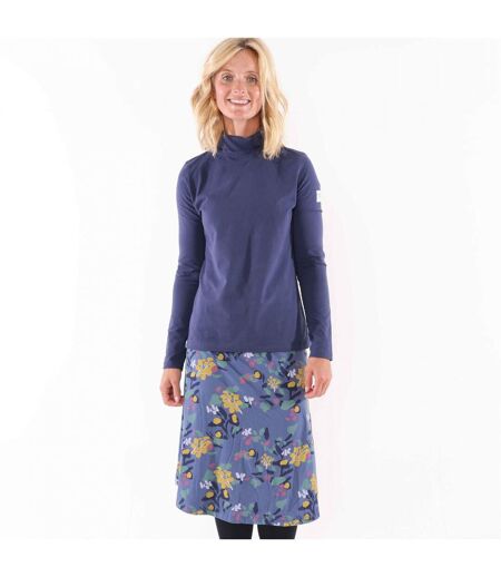 Jupe Motif/style Abstrait Femme Lilas Foncé Lazy Jacks