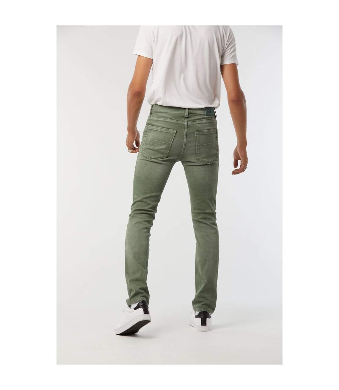 Pantalon coton slim LC030-3