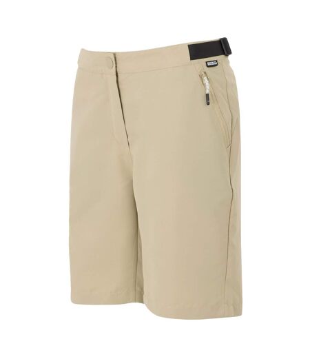 Womens/ladies Chaska Iii Walking Shorts Moccasin Regatta