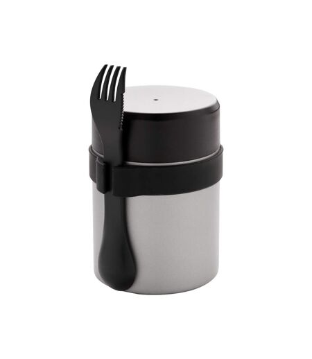 Bogota ceramic coated food flask one size silver XD Xclusive
