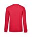 Sweat Manches Cousues Femme Rouge Chiné B&C-2