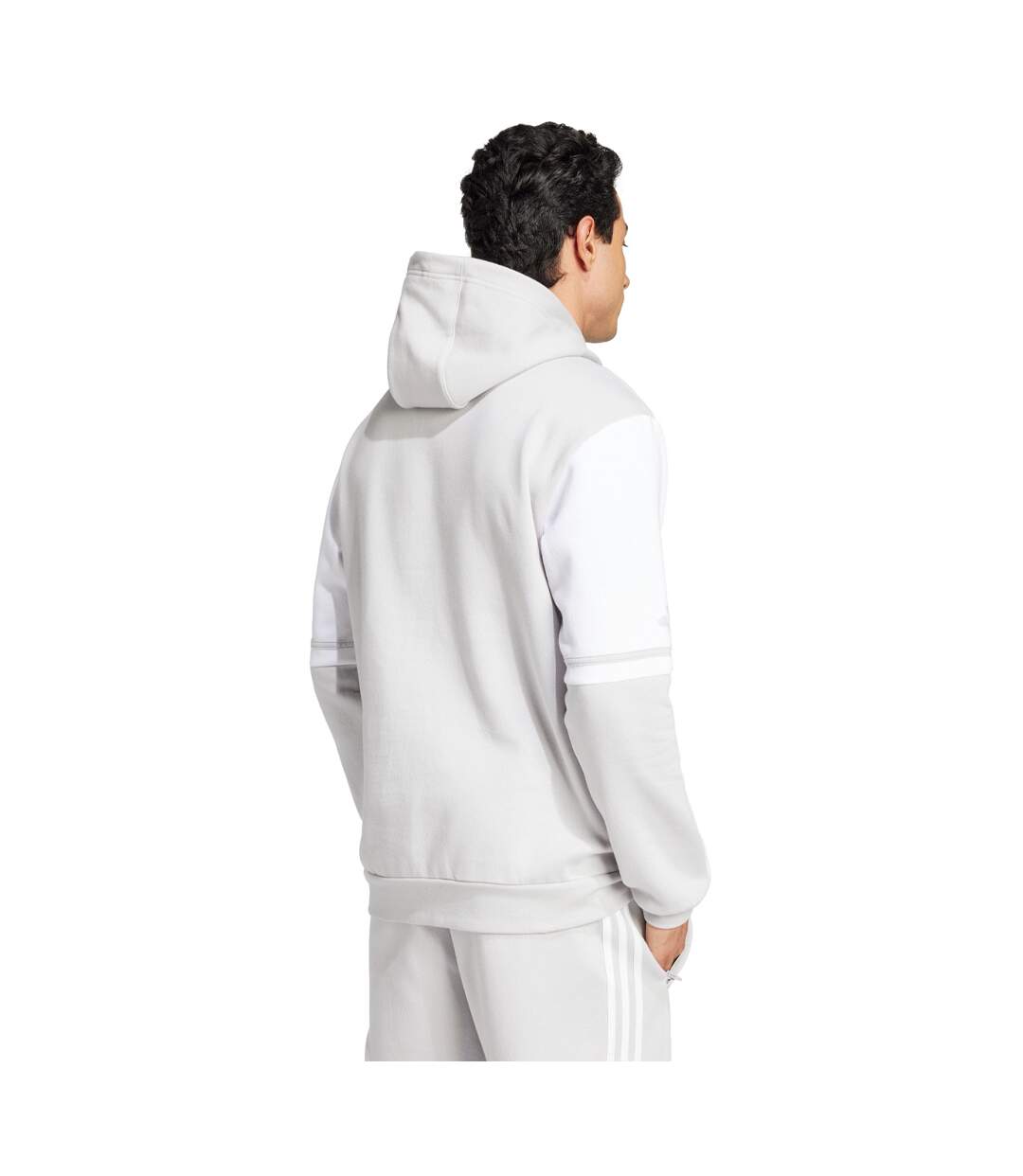 Sweat À Capuche Squadra Homme Gris Adidas-3