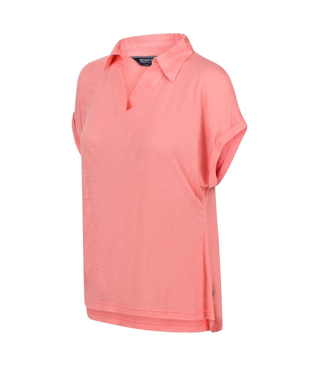 T-shirt Lupine Femme Rose Coquillage Regatta-4