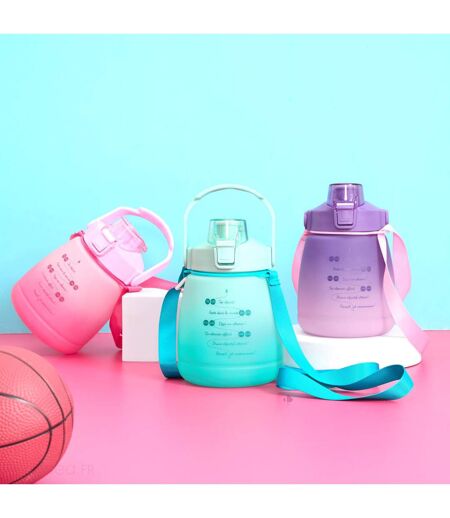 Bouteille en plastique 1.2L collection MOTIVATION