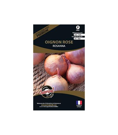 Graines potagères premium oignon Rose Rosanna