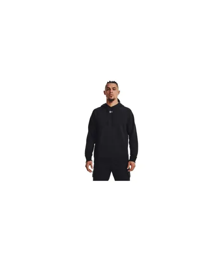 Mens Fleece Hoodie Black Under Armour