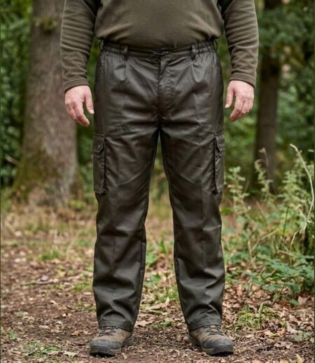 LEDERTYS LY0405 — Pantalon de chasse vert : l'imperméabilité absolue face aux intempéries