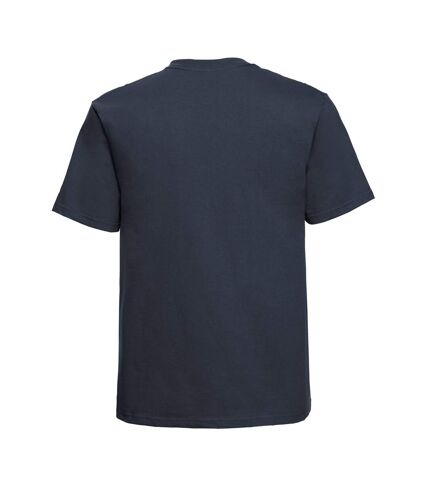 Russell Mens Classic Combed Cotton Heavyweight T-Shirt (French Navy) - UTPC7051