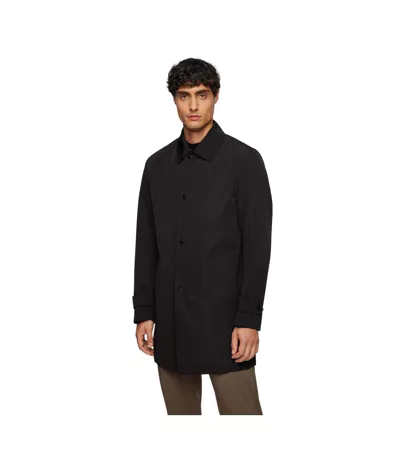 Pardessus Dain5 Homme Noir Boss