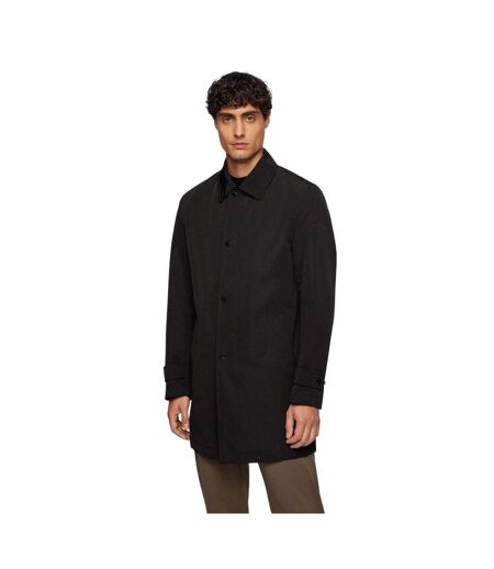 Pardessus Dain5 Homme Noir Boss