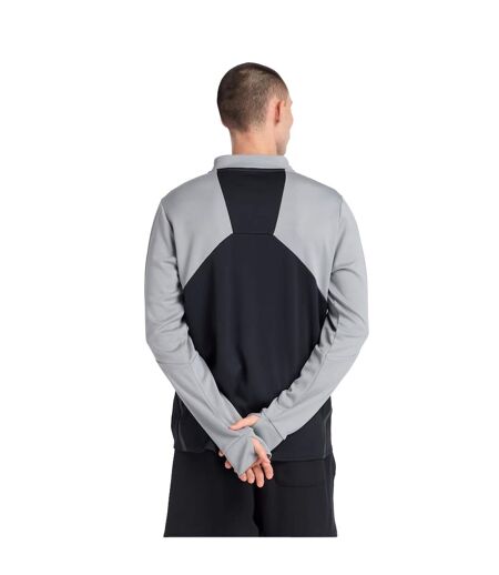 Mens Utility Quarter Zip Track Top Grey New Balance