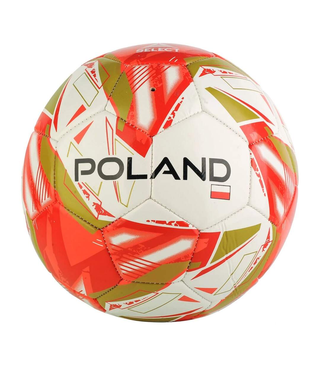 Ballon De Foot Motif/style Pologne Taille 4 Blanc Select-1
