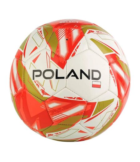 Ballon De Foot Motif/style Pologne Taille 4 Blanc Select