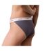 Culotte bleu/gris femme calvin klein jeans bikini - l-2