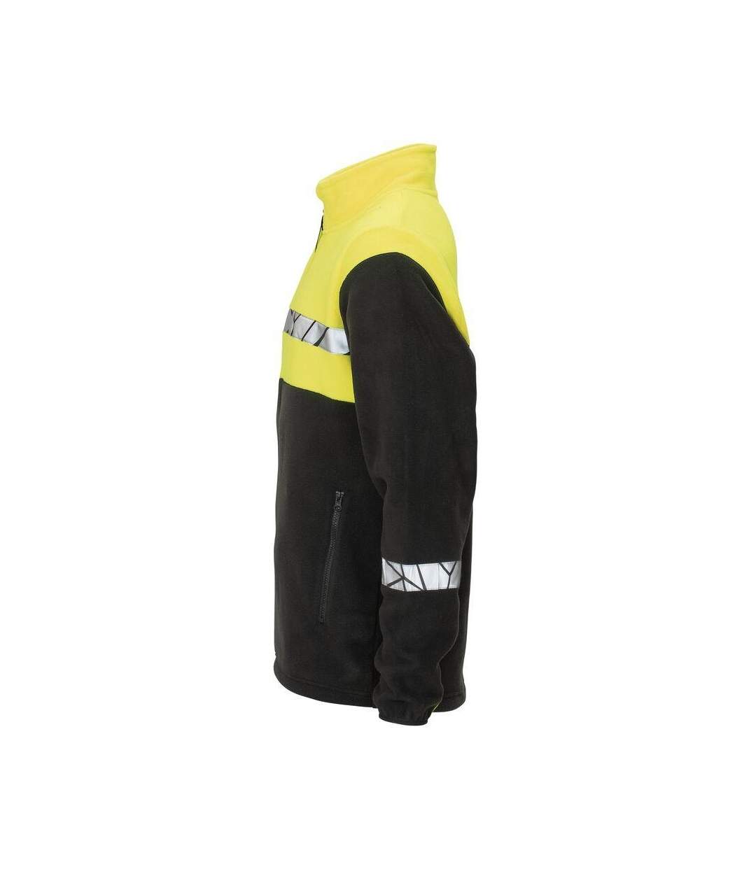 Veste Polaire Homme Noir Jaune Projob-2