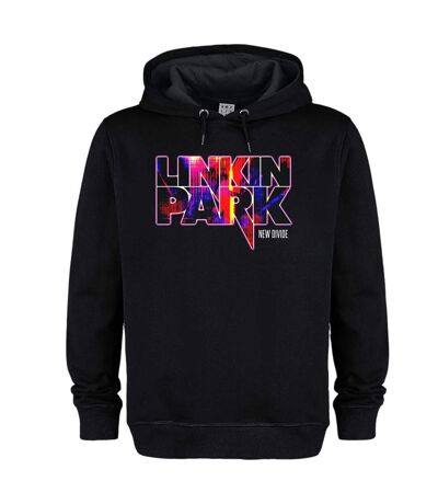 Sweat À Capuche New Divide Adulte Noir Amplified