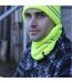 Heat Holders - 1 Ensemble Homme Bonnet Gant Cache Cou Haute Visibilité Hiver-4