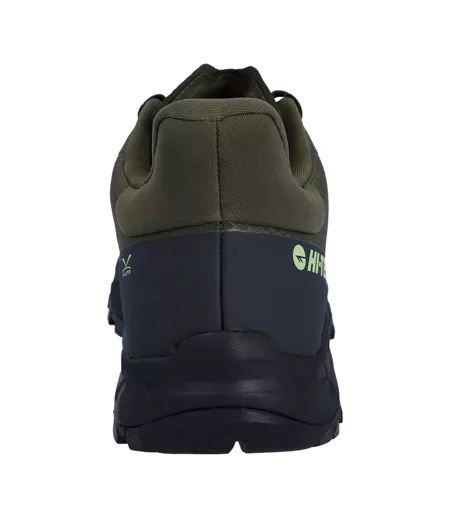 Bottines De Randonnée Altitude Lite Homme Vert Kaki Foncé Charbon Hi-Tec