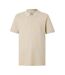 Polo beige homme kappa logo korpo-1