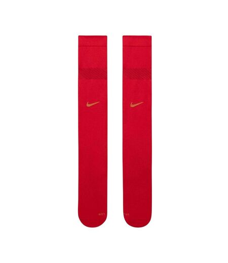 Chaussettes De Foot Motif/style France Ffr Adulte Rouge Cuivré Nike