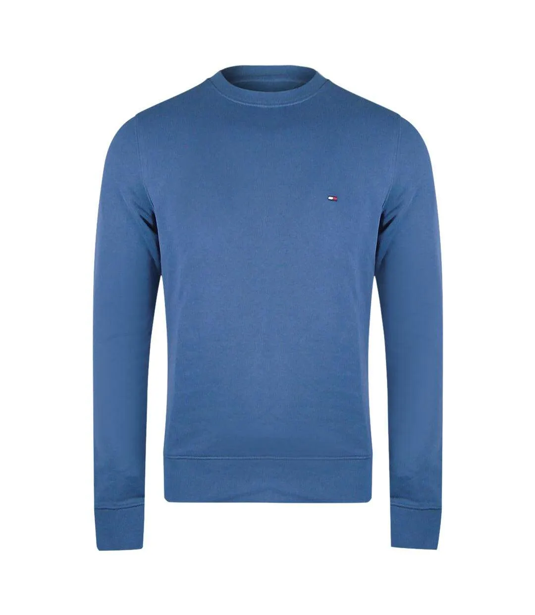 Sweat Motif/style Délavé Homme Bleu Tommy Hilfiger-1