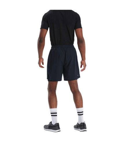 Mens Vapodri 2 In 1 Shorts Black Gunmetal Grey Canterbury