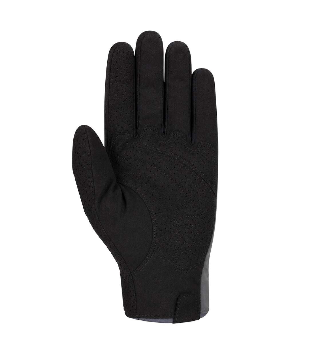 Brevet Suede Reflective Cycling Gloves Black Rapha-2
