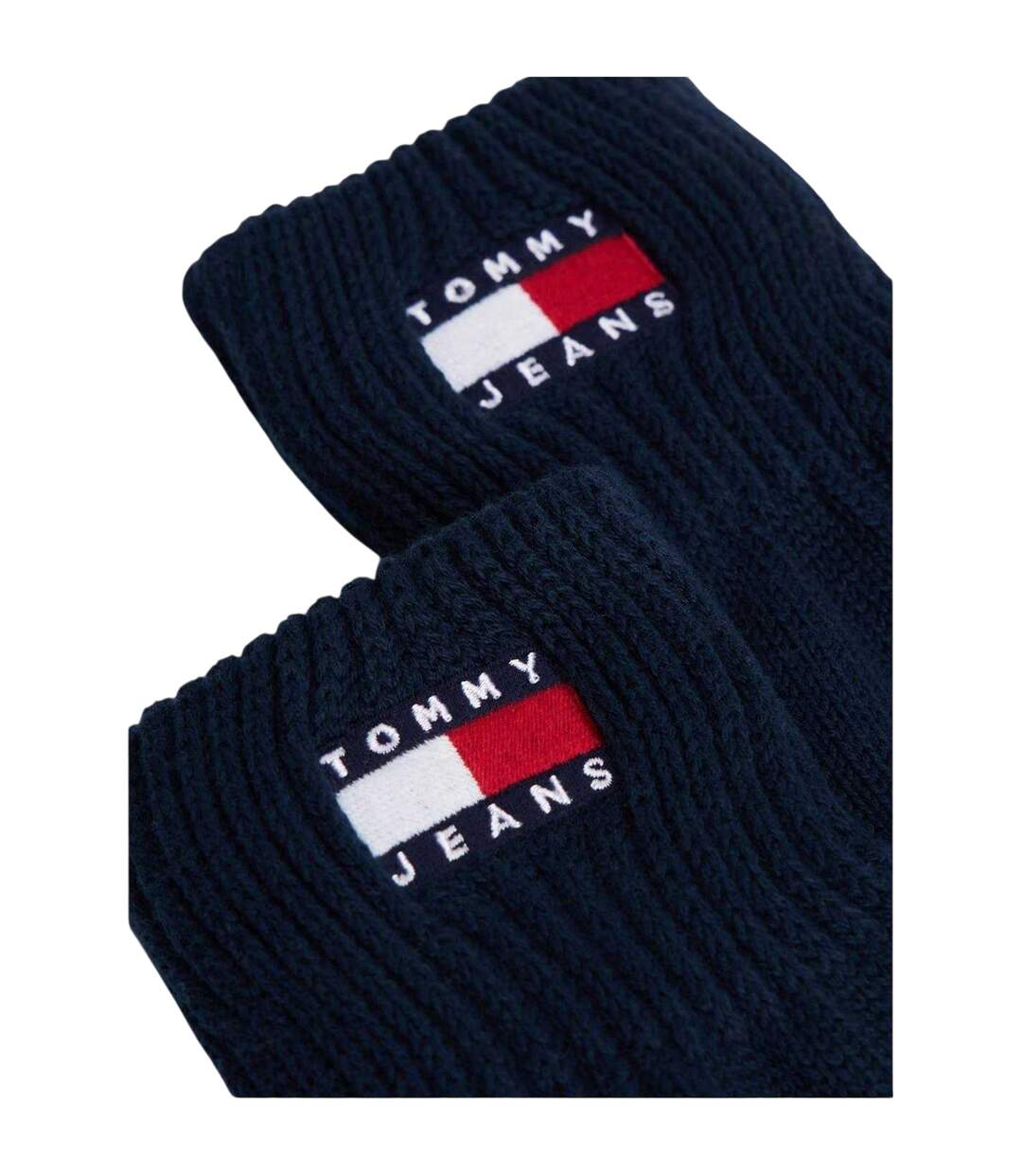 Gants Motif/style Logo Bleu Marine Nuit Tommy Jeans-4
