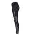 Womens/ladies tech mesh triangle leggings black Urban Classics-3