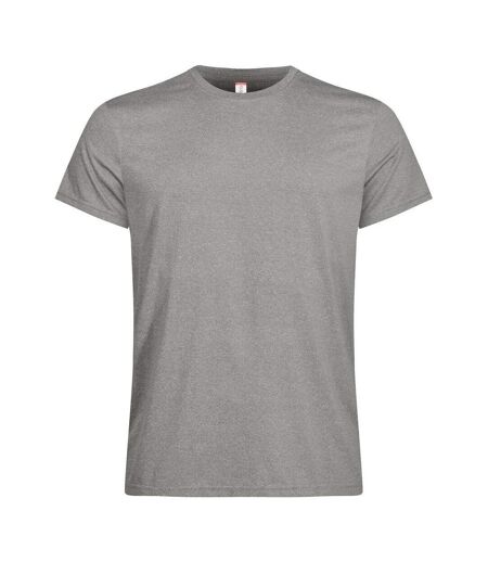 Mens Active T-shirt Grey Melange Clique