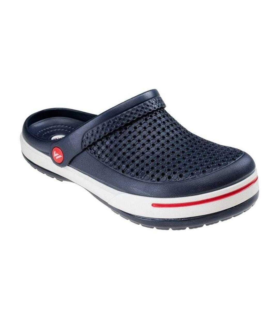 Sabots Motif/style Petits Trous Jeremi Homme Bleu Marine Foncé Martes-1